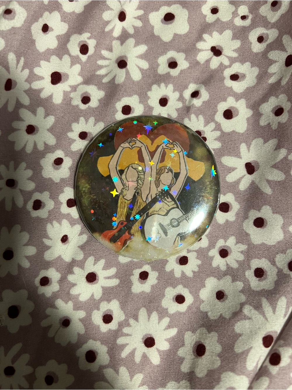 Handmade Taylor Swift Fearless Button